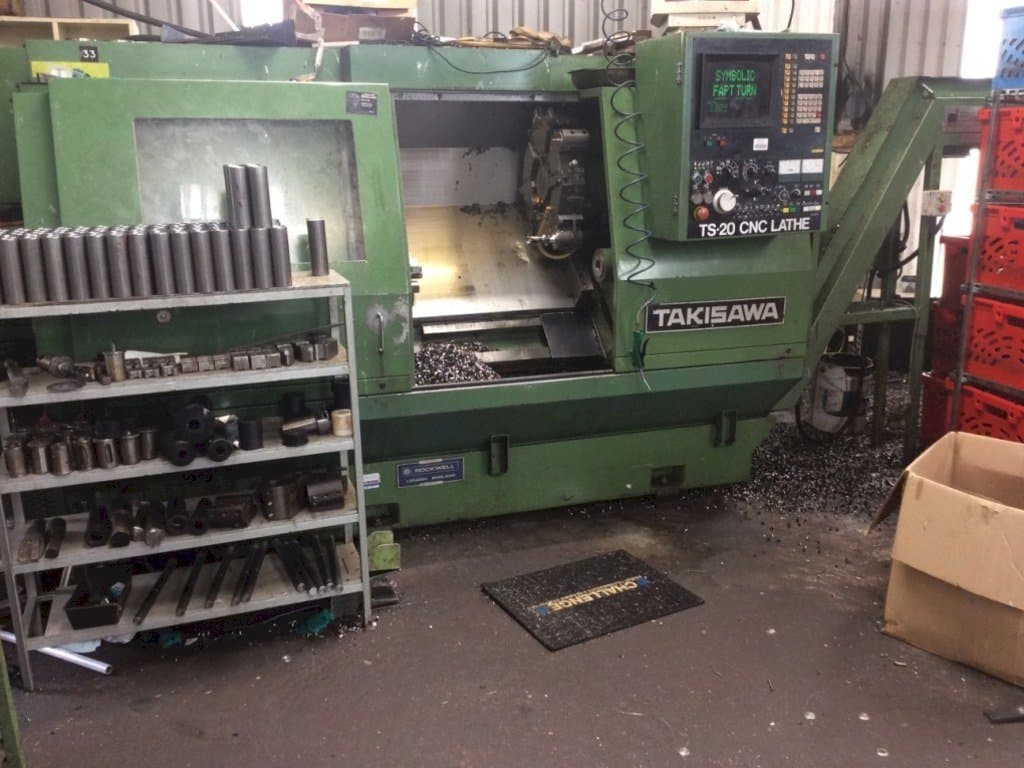 Frontansicht der Takisawa TS-20  Maschine