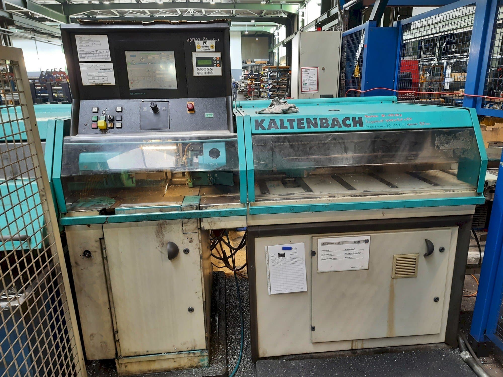 Frontansicht der KALTENBACH RKS 451  Maschine