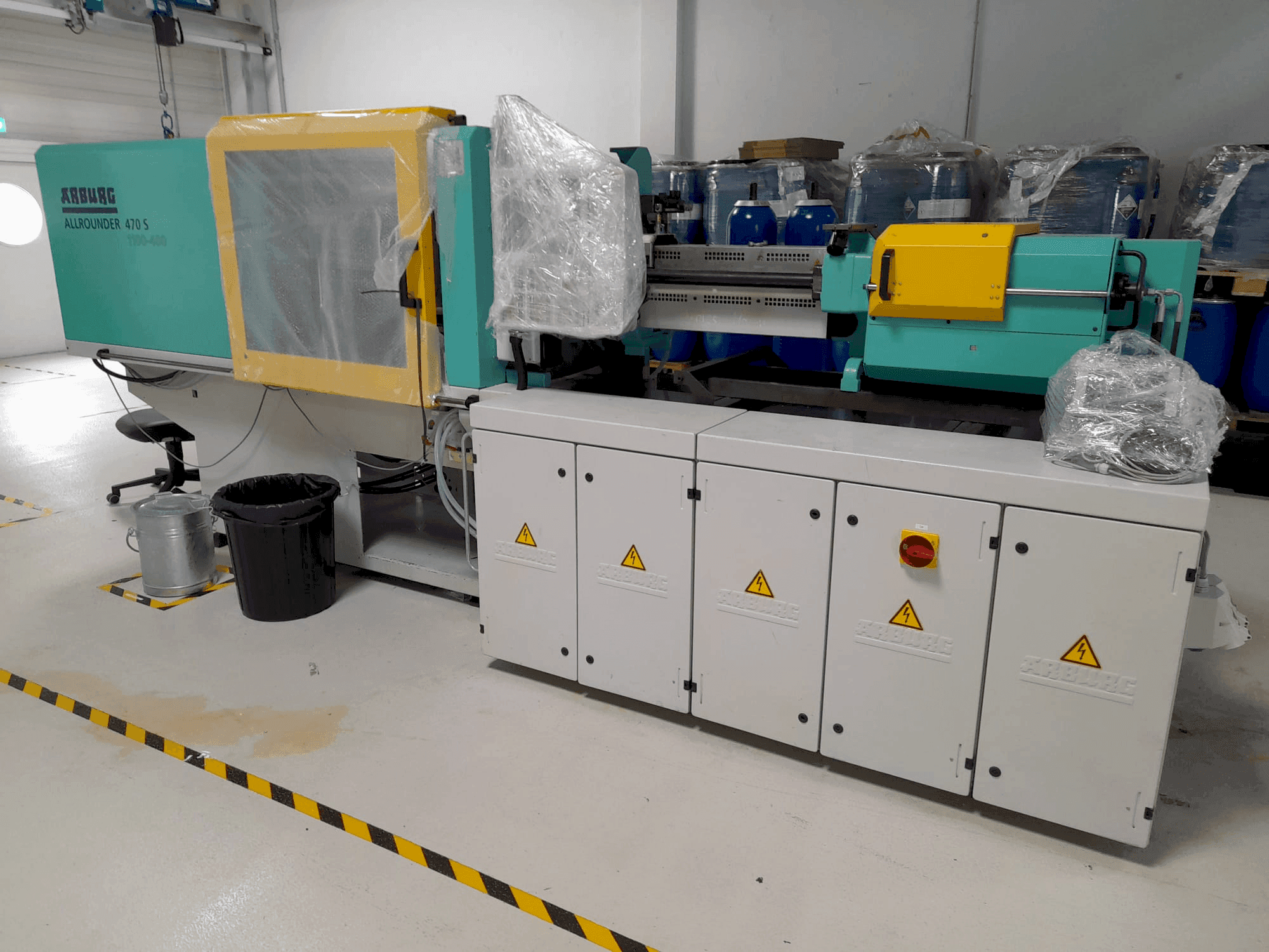 Frontansicht der Arburg Allrounder 470S 1100-400 with Multilift handling (2010)  Maschine