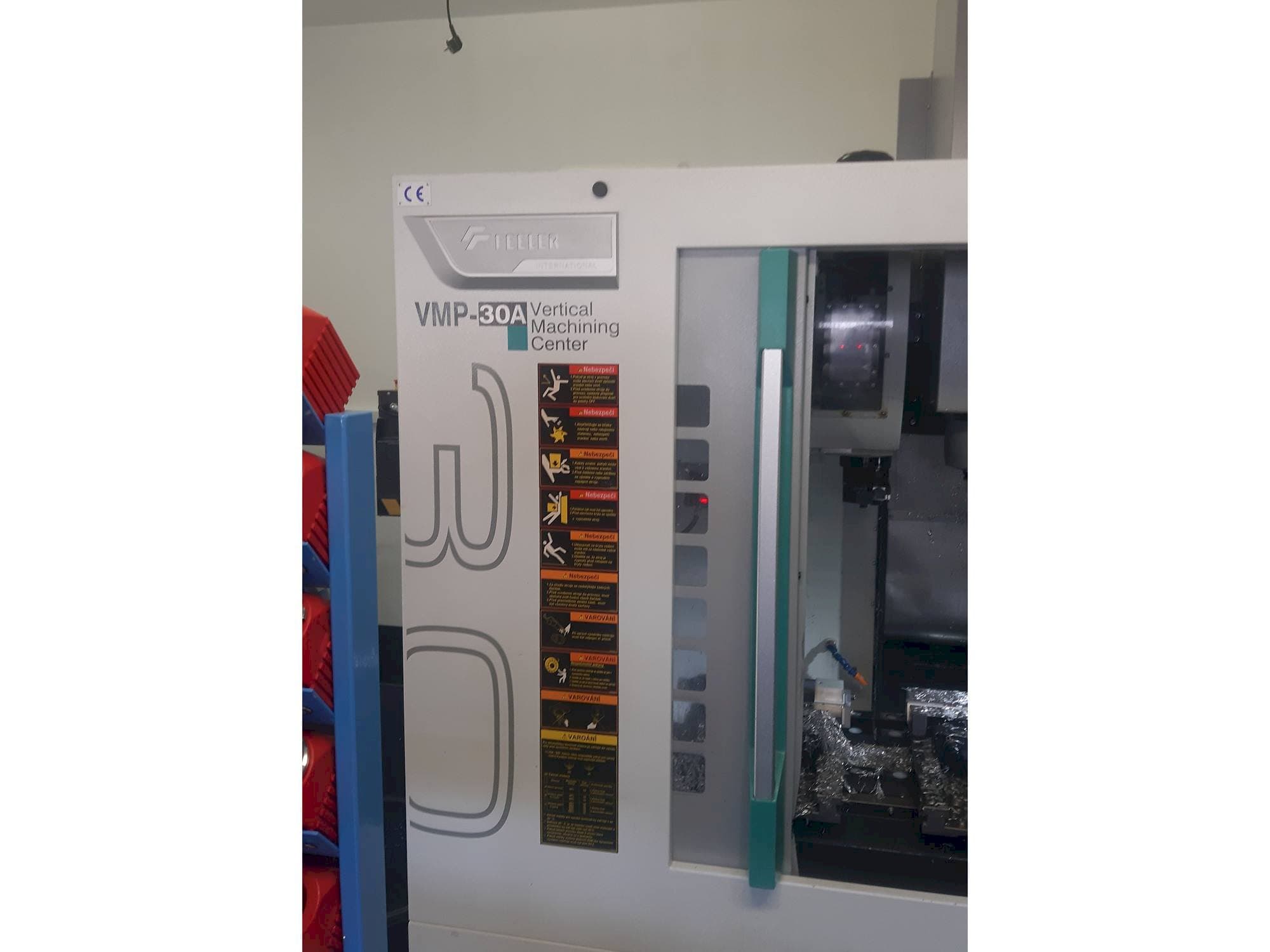 Frontansicht der Feeler VMP 30  Maschine