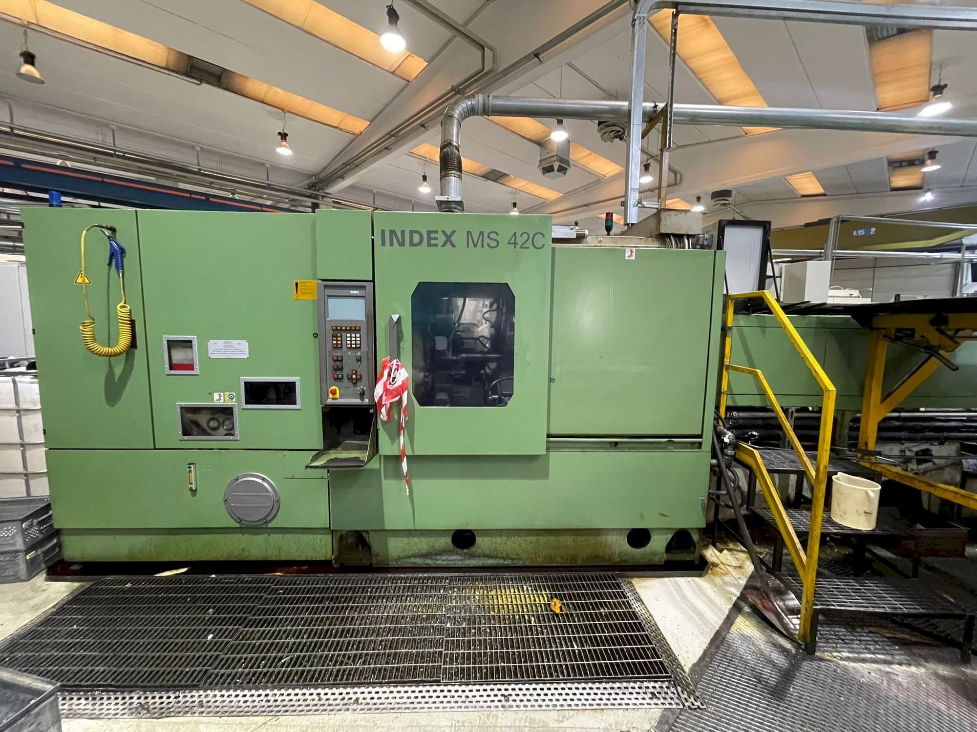 Frontansicht der Index MS 42C  Maschine