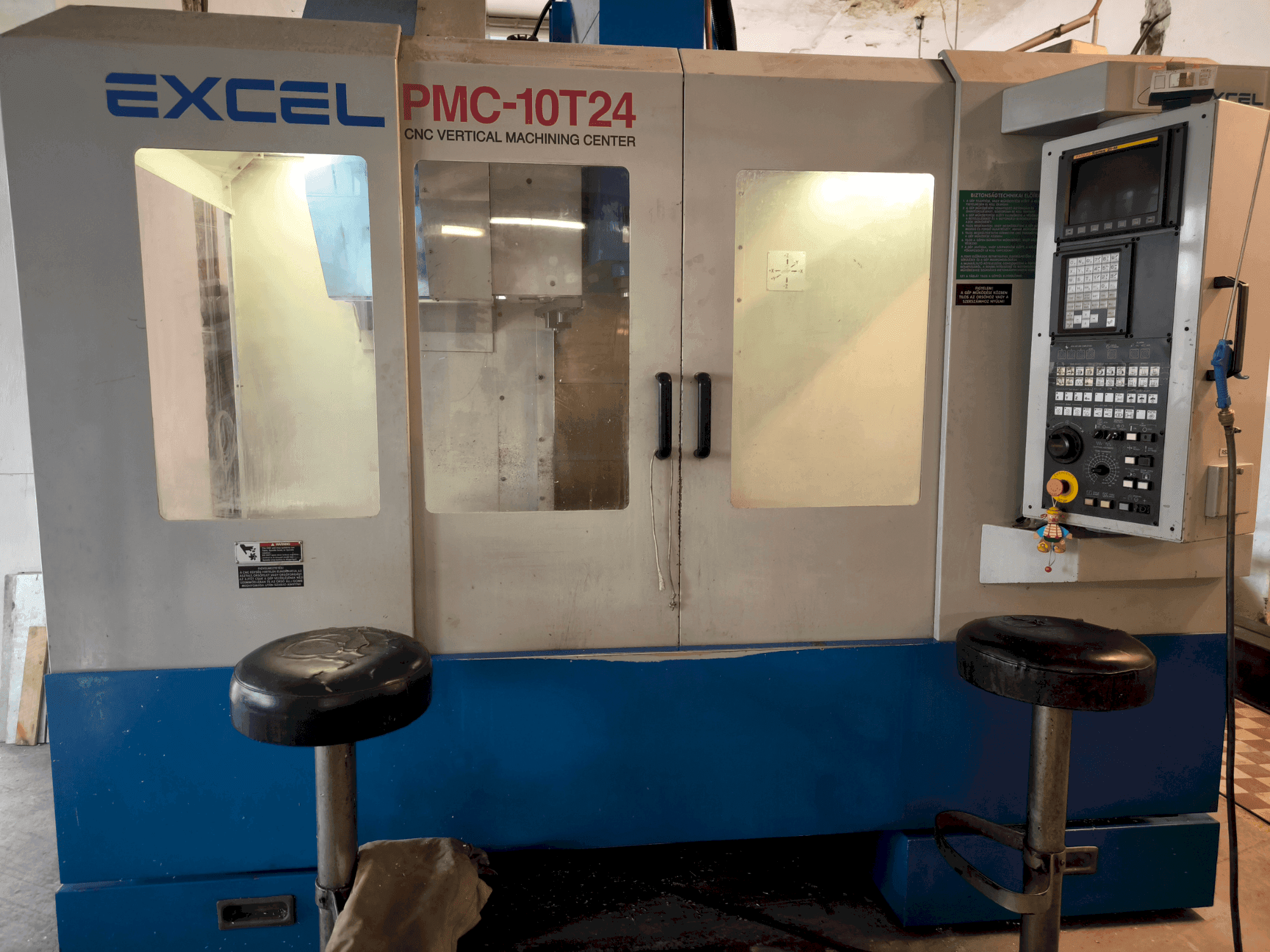 Frontansicht der Excel  Excel PMC 10T24 (2004)  Maschine