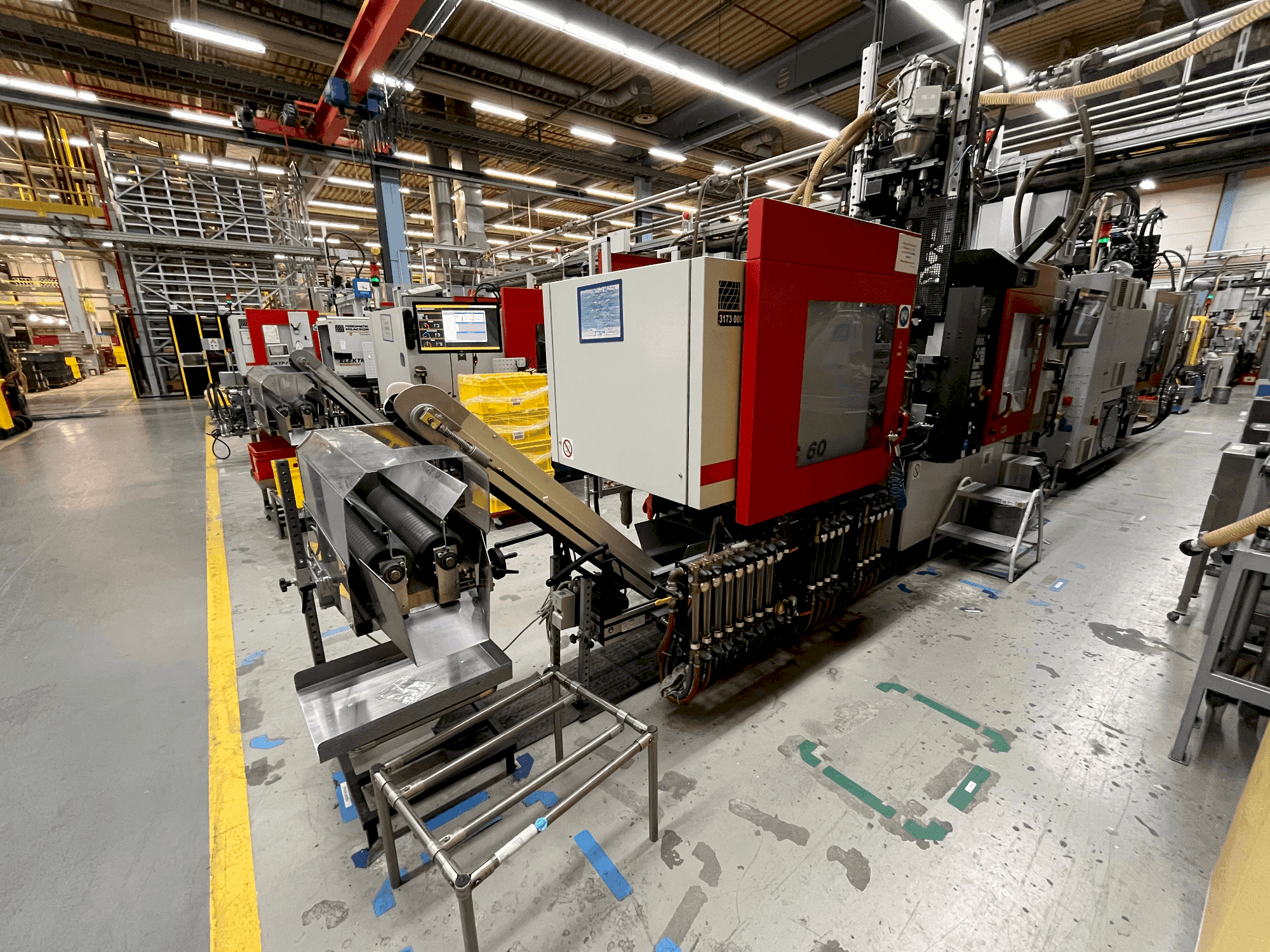 Frontansicht der FERROMATIK K-TEC 60 S  Maschine