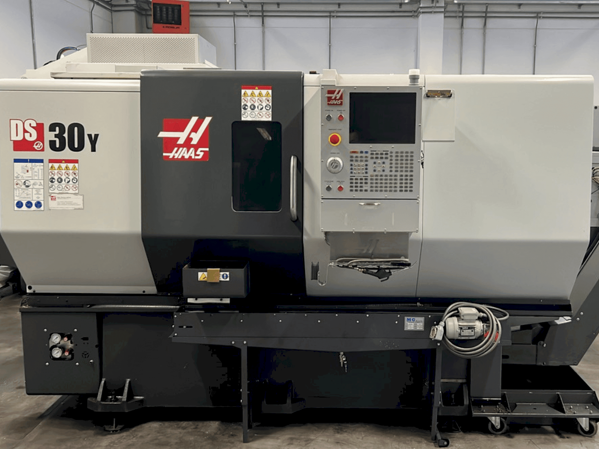 Frontansicht der HAAS DS30Y  Maschine