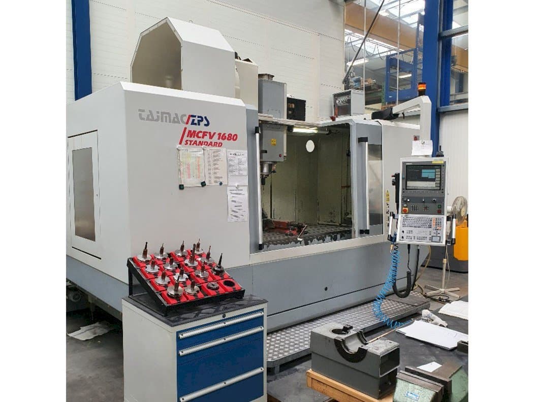 Frontansicht der ZPS MCFV 1680  Maschine