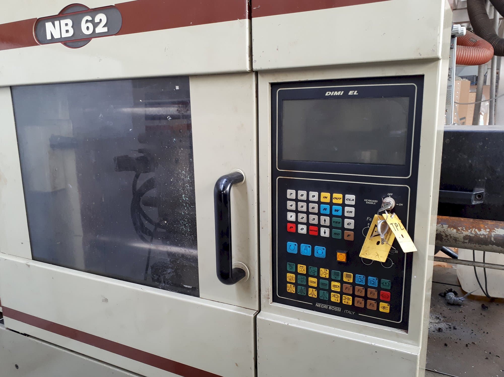 Rechte Ansicht der Negri Bossi NB 62 Maschine