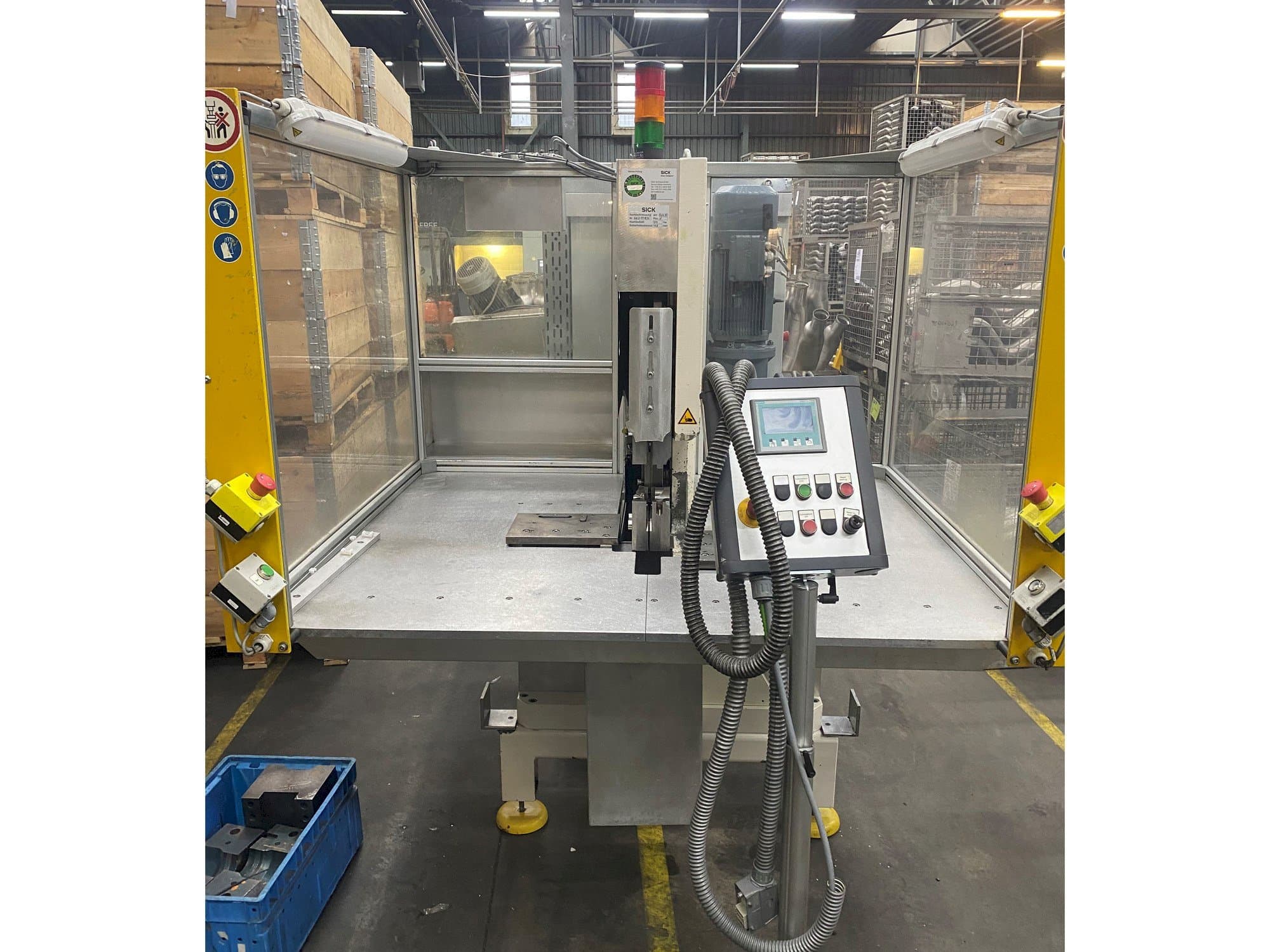 Frontansicht der Schmidt und Remmert EMT80-2-F02  Maschine