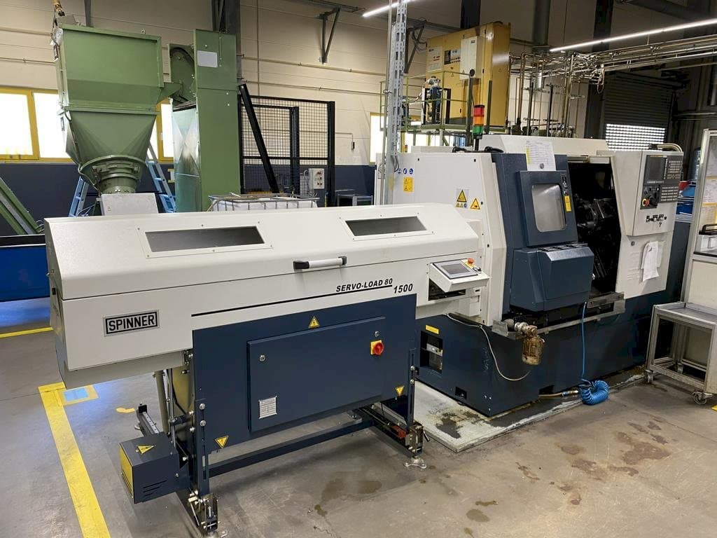 Frontansicht der SPINNER TC400-52  Maschine