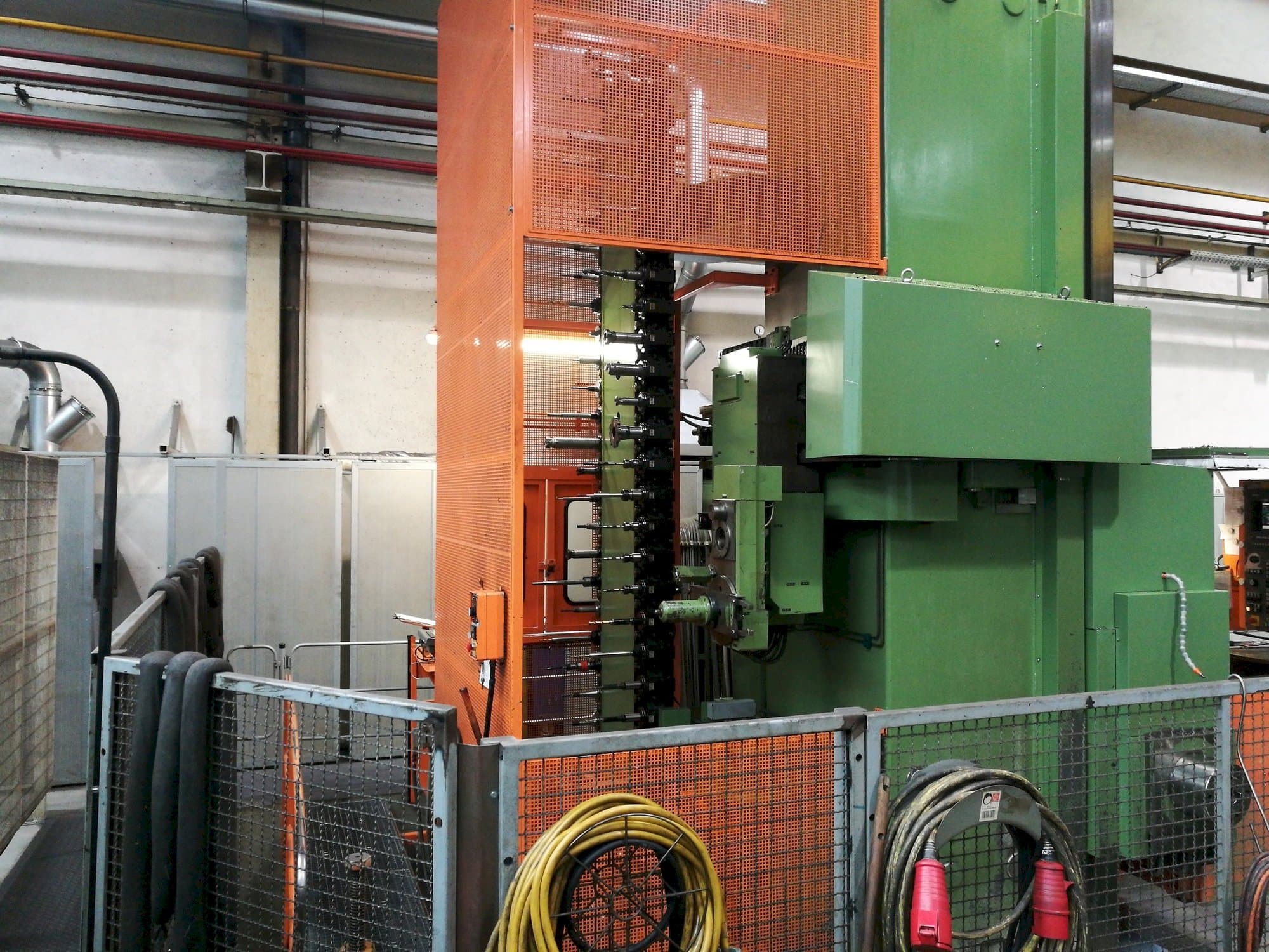 Frontansicht der WOTAN Rapid 3K  Maschine