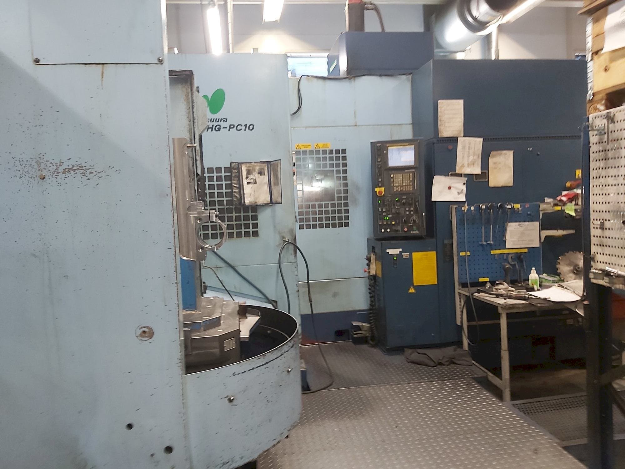 Frontansicht der Matsuura MC-900HG  Maschine
