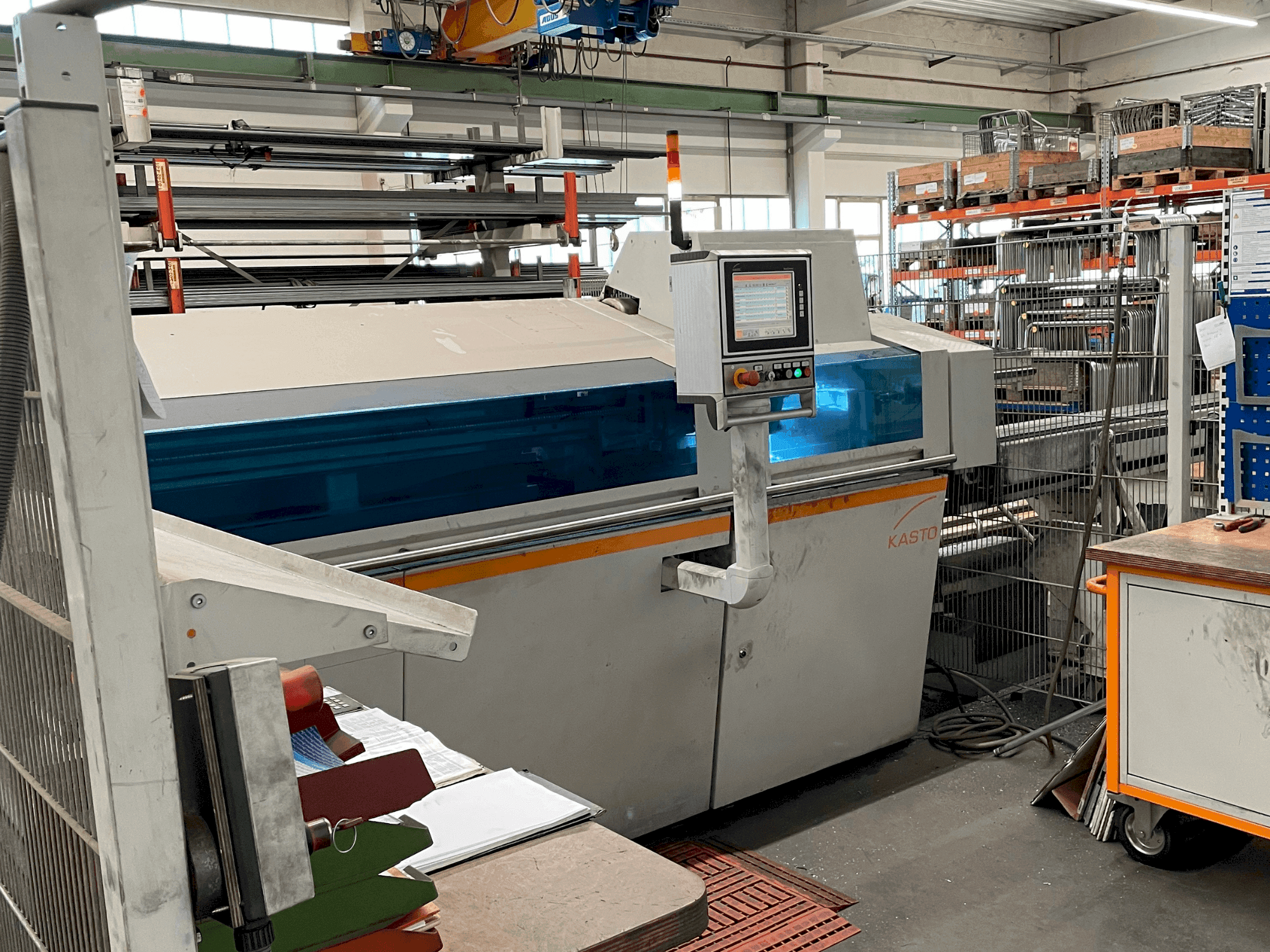 Frontansicht der KASTO KASTOflex F  Maschine