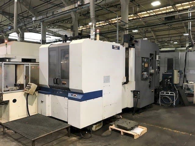 Frontansicht der MORI SEIKI SH 5000  Maschine