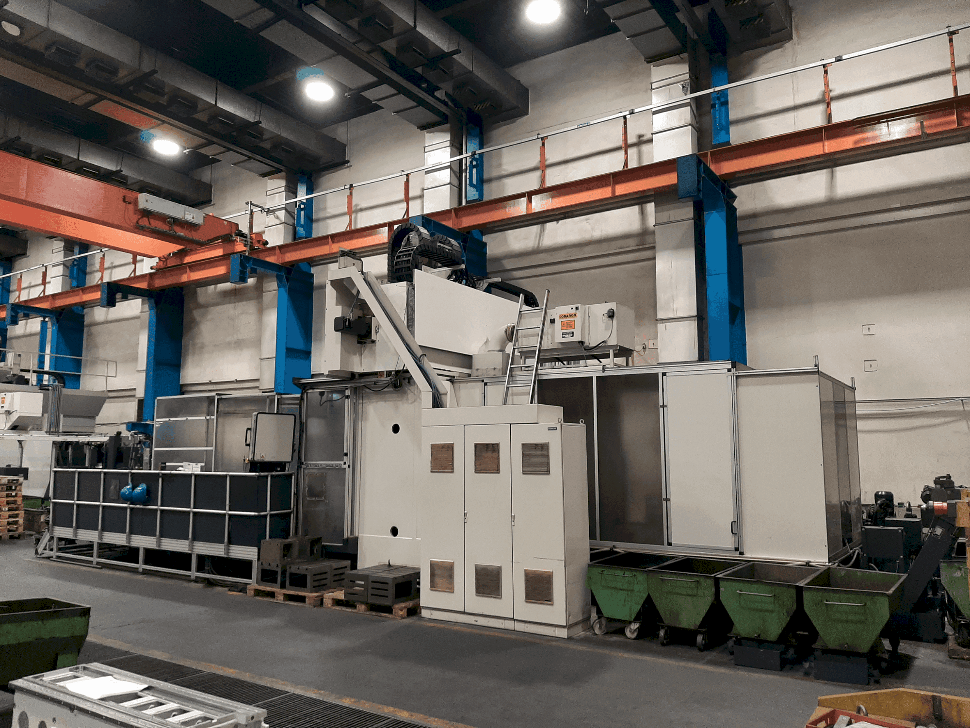 Frontansicht der MIKROMAT 20V  Maschine