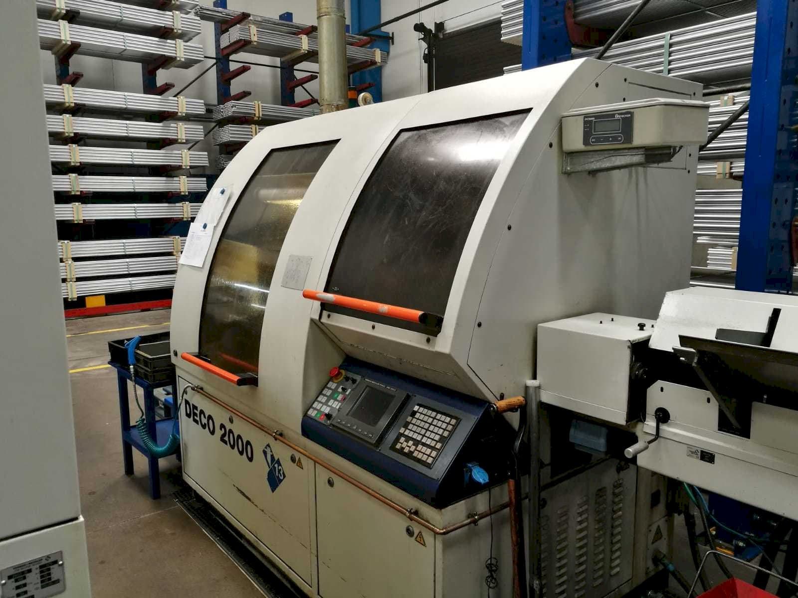Frontansicht der Bechler DECO 2000/13  Maschine