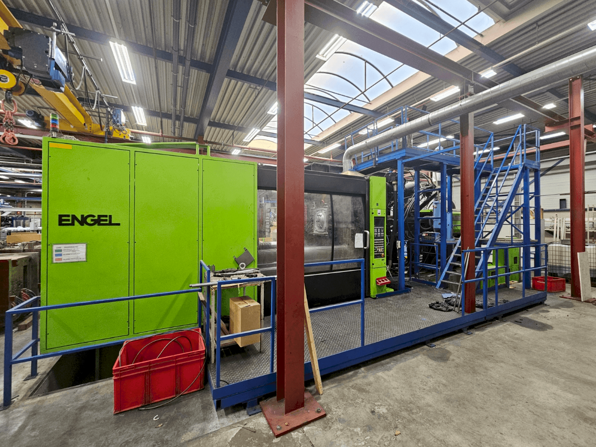 Frontansicht der Engel 16050/2550-1500T Duo 2 F  Maschine