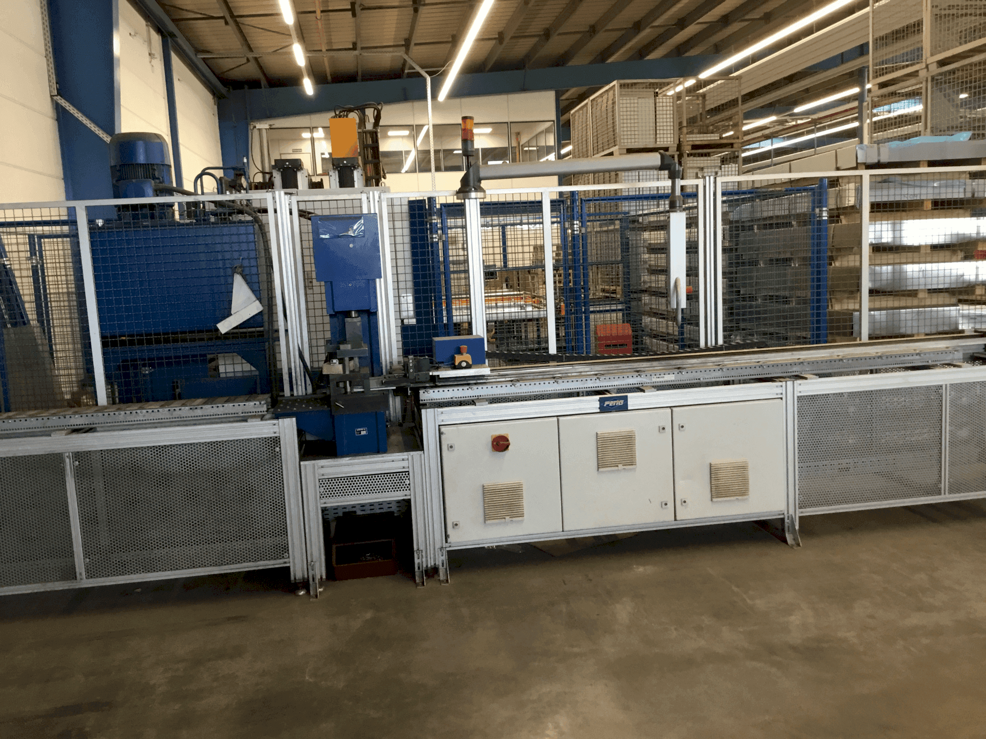 Frontansicht der PETIG RPS-320 TWIN 3000 (2011)  Maschine