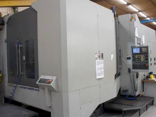 Frontansicht der Hyundai HS 630/800  Maschine