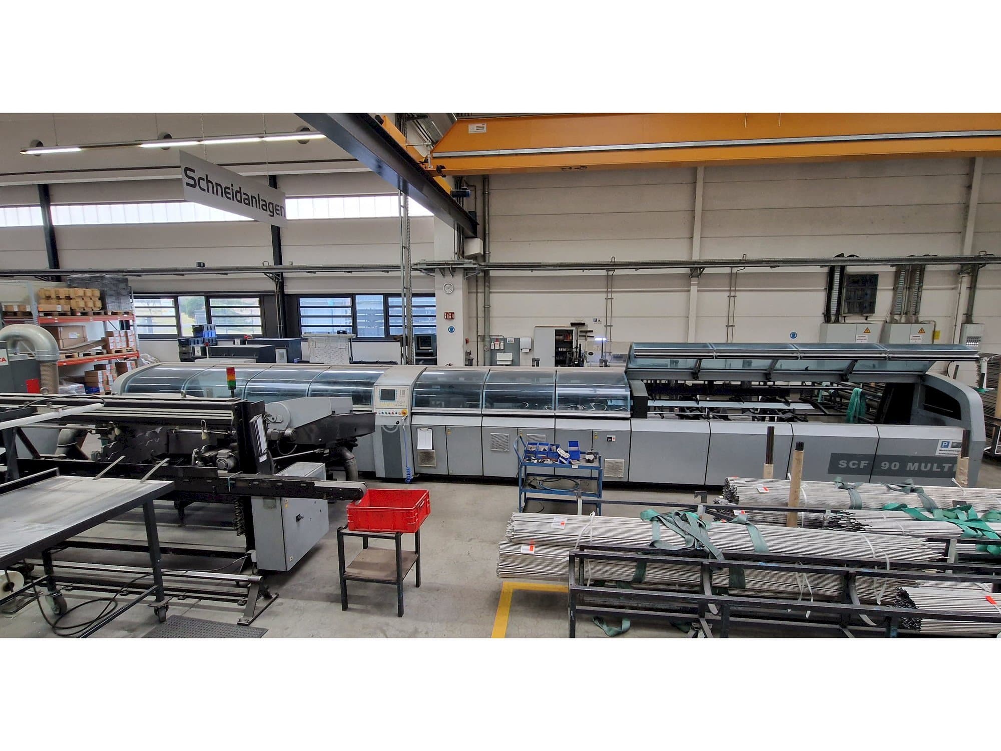 Frontansicht der Bewo SFC90  Maschine