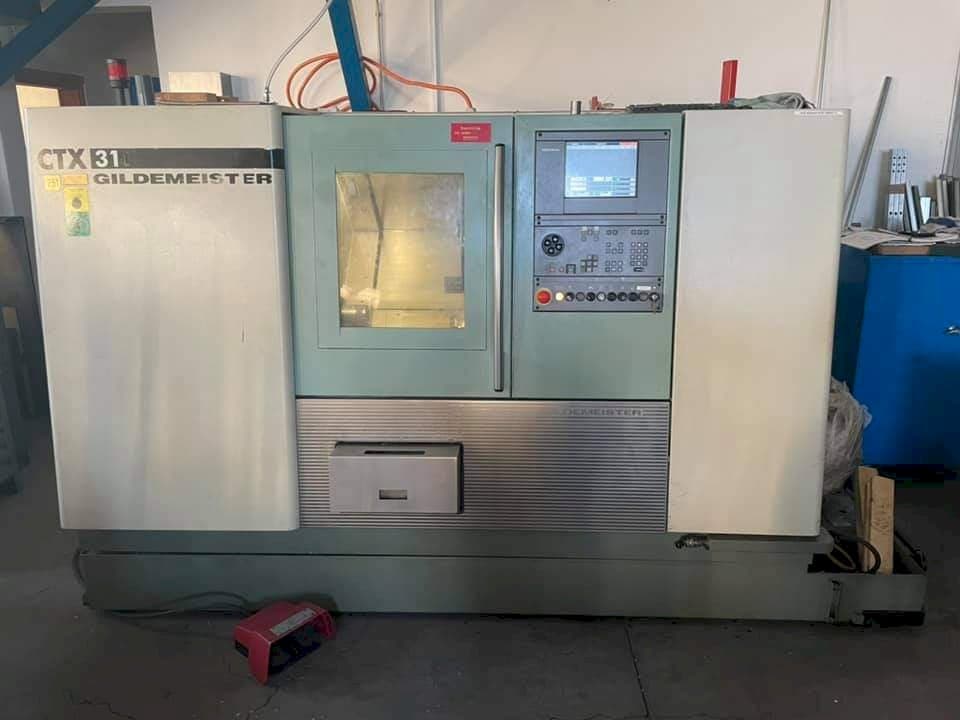 Frontansicht der Gildemeister CTX 310  Maschine