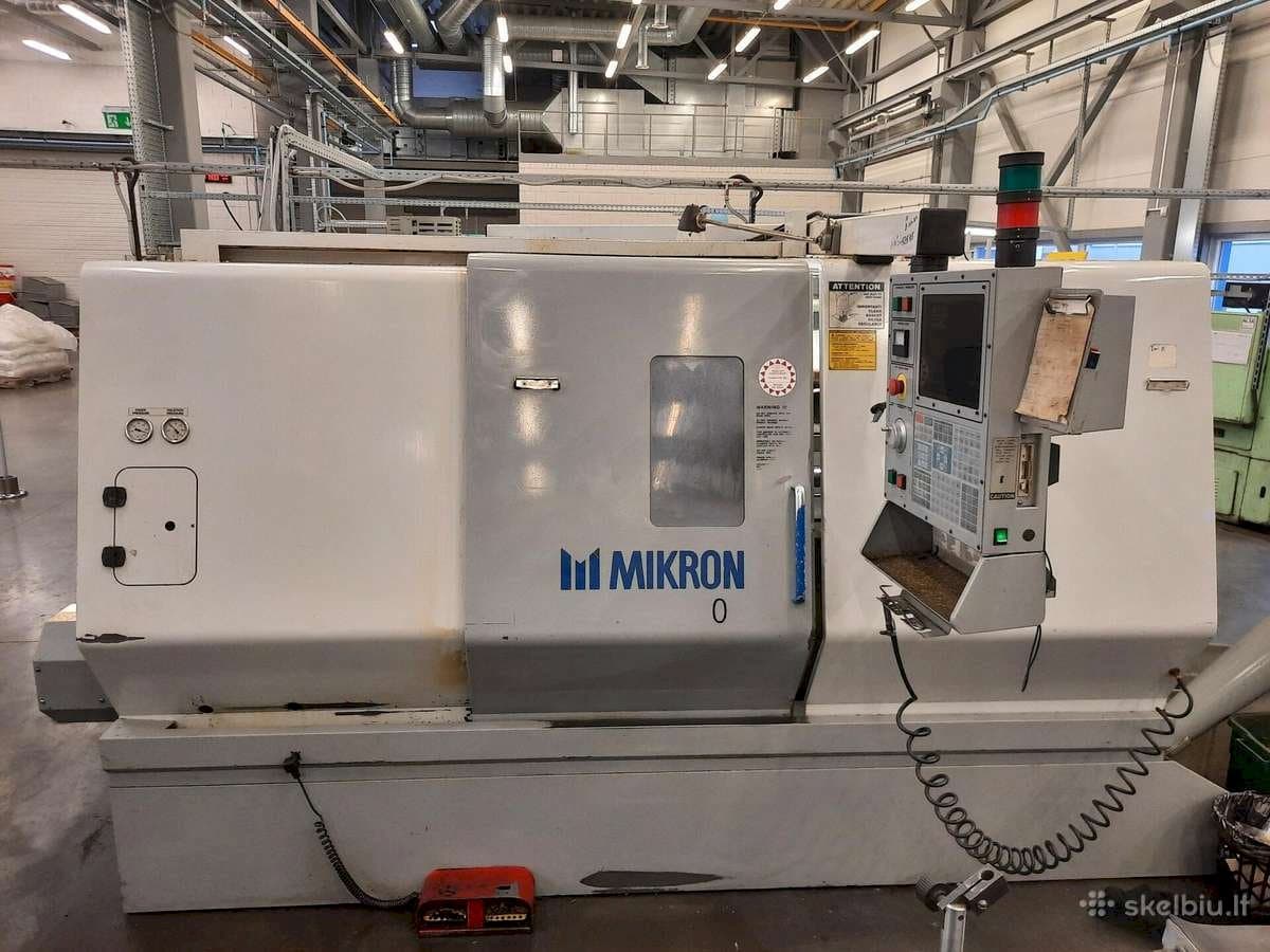 Frontansicht der MIKRON-HAAS LCE860T  Maschine