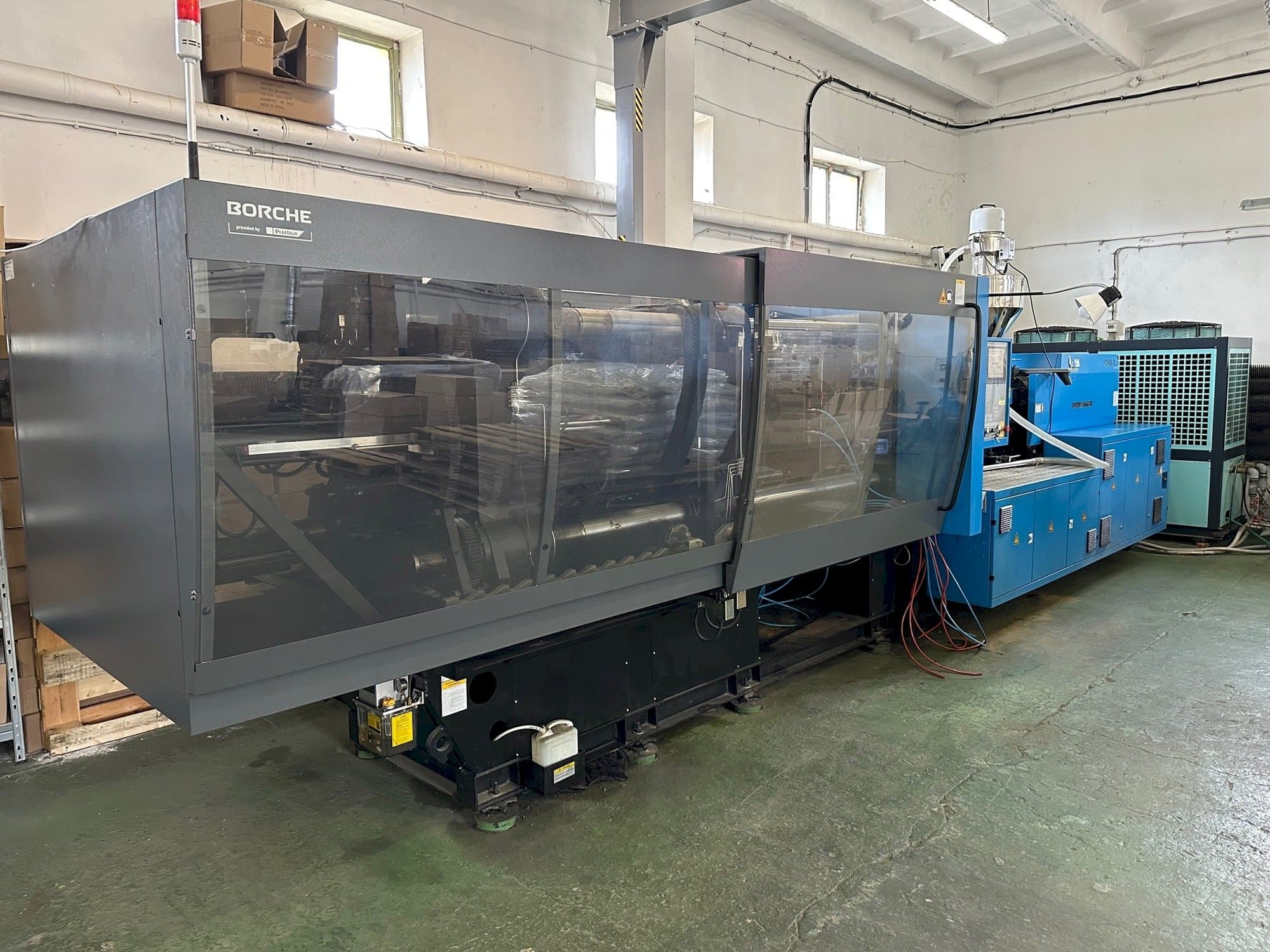 Frontansicht der BORCHÊ BS400 Economic  Maschine