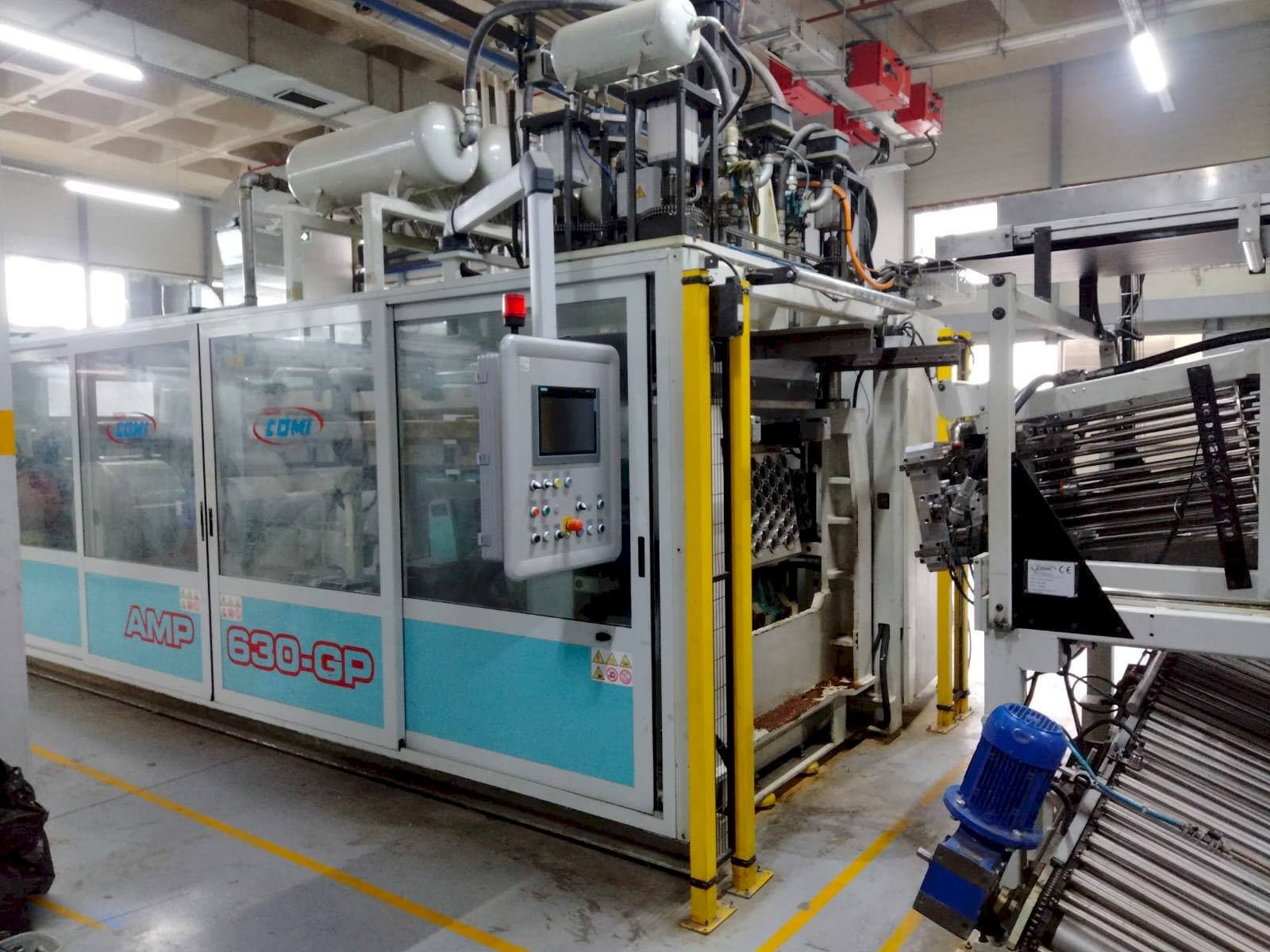 Frontansicht der AMUT COMI AMP 630 GP/FL  Maschine