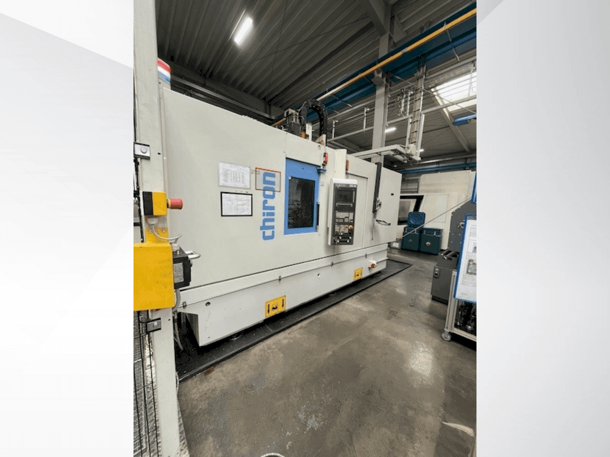 Frontansicht der CHIRON DZ18W  Maschine