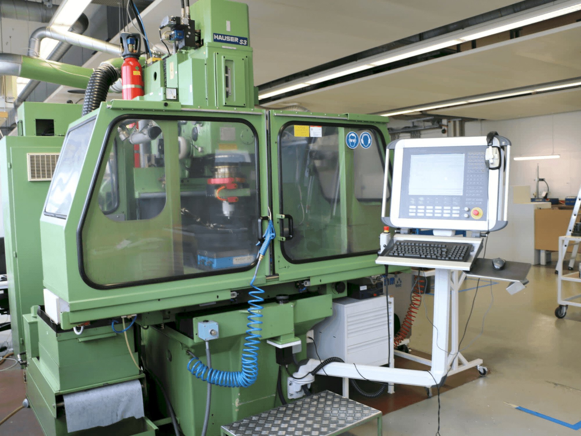 Frontansicht der HAUSER S3  Maschine