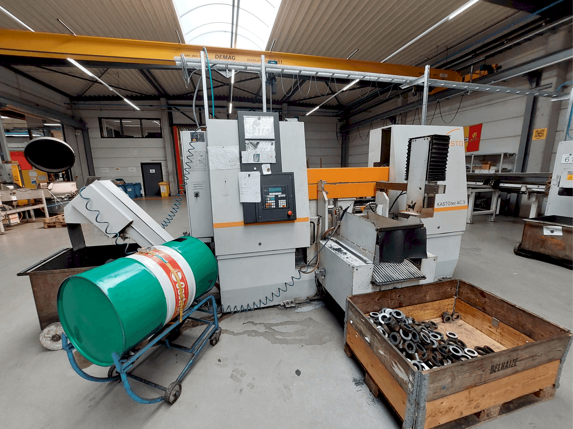 Frontansicht der KASTO tec A3  Maschine