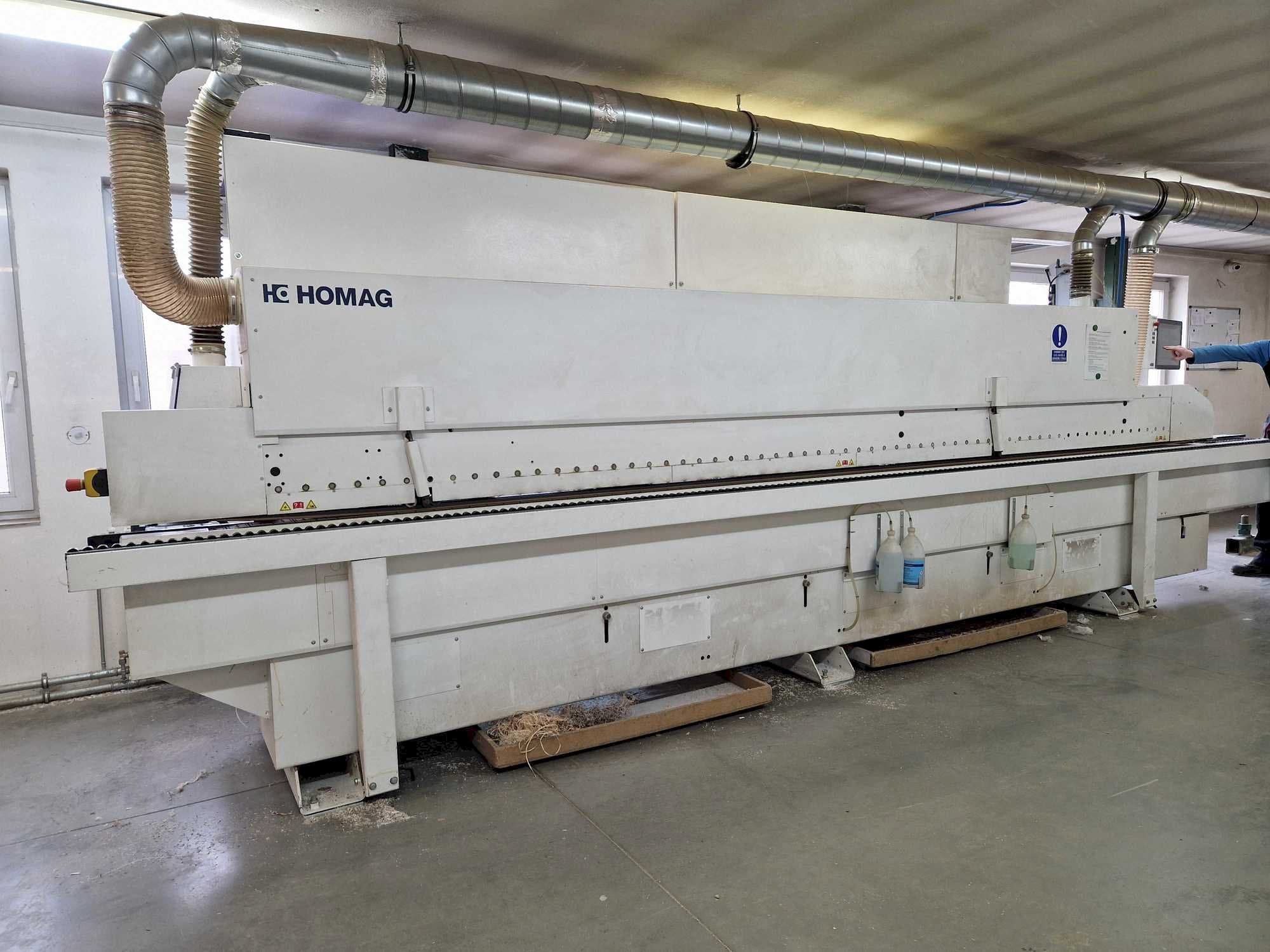 Frontansicht der HOMAG Edgeteq S-390 Optimat KDF 860C  Maschine