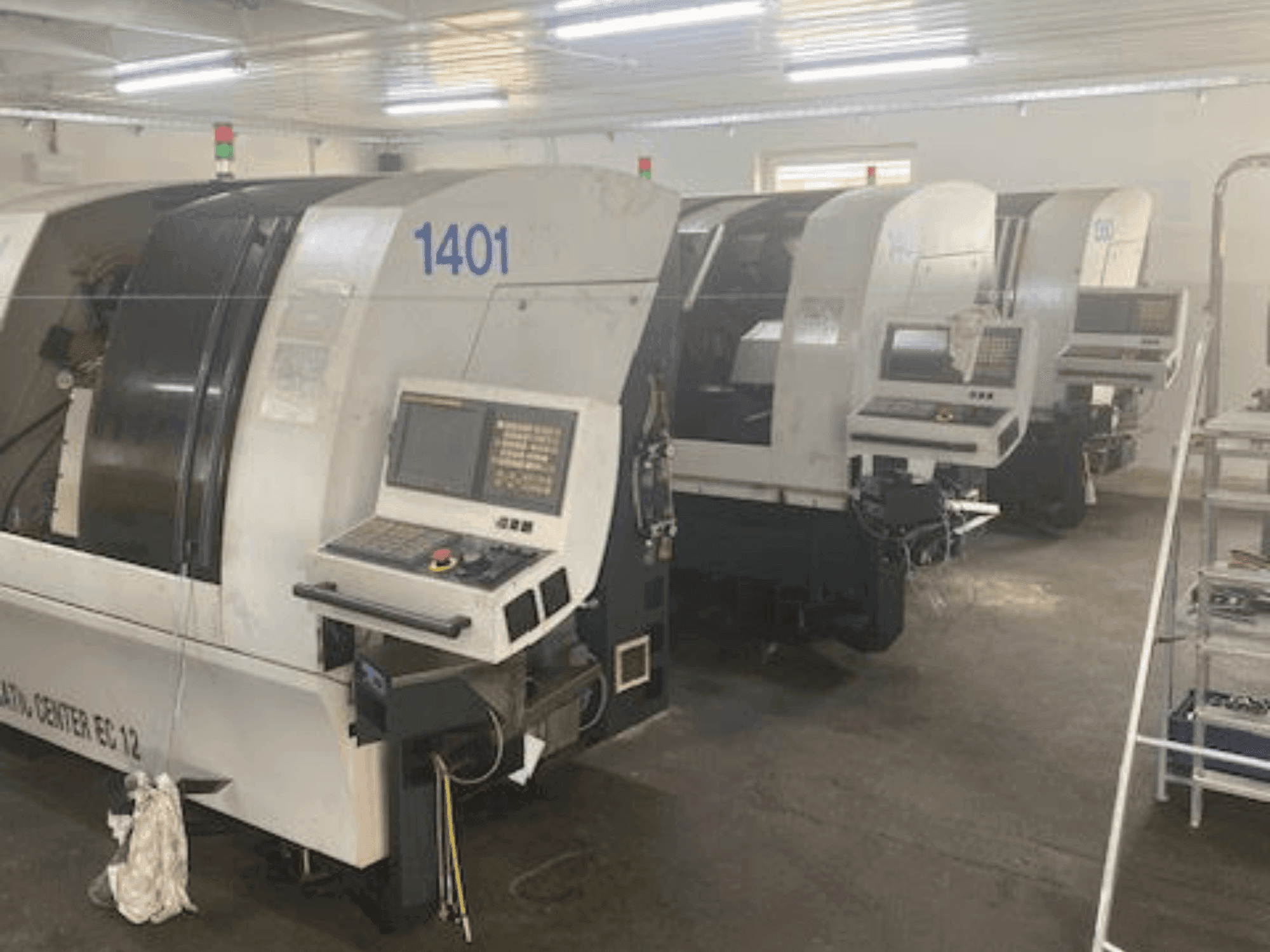 Frontansicht der ESCO Escomatic EC12  Maschine