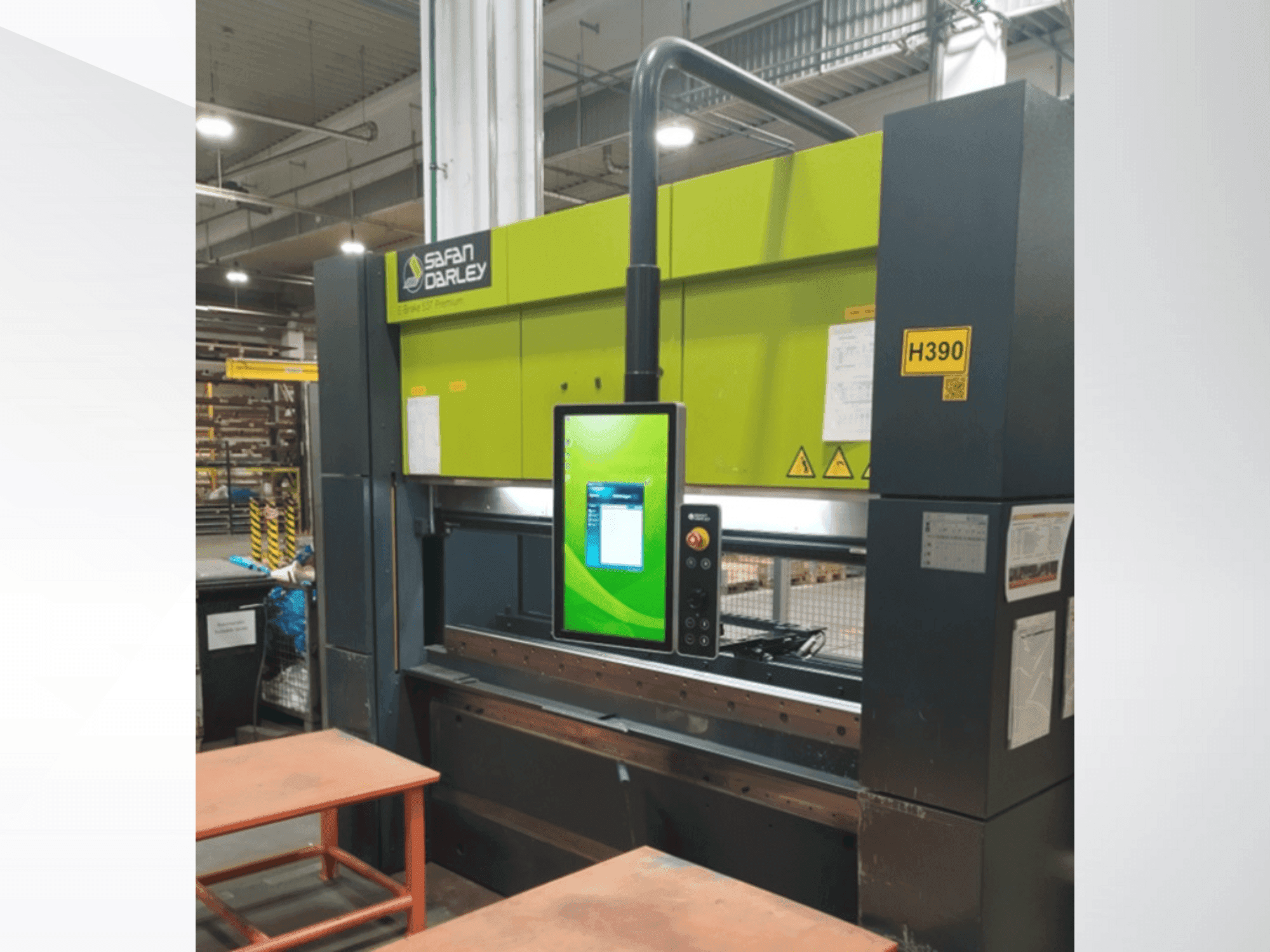 Frontansicht der Safan SAFAN DARLEY E-BRAKE premium 50-2050  Maschine