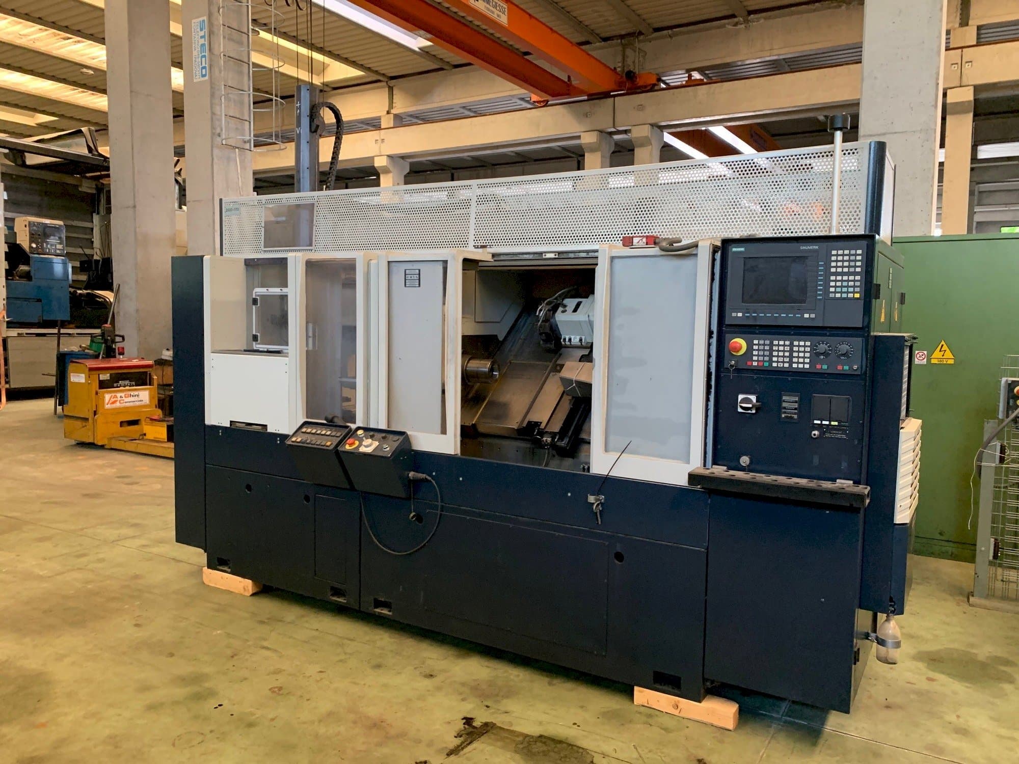 Frontansicht der SPINNER PD 48  Maschine