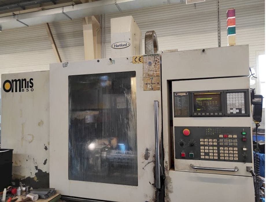 Frontansicht der Hartford Omnis 850  Maschine