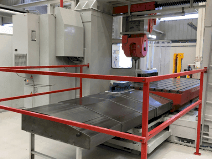 Frontansicht der Zayer KP 3000 AR  Maschine