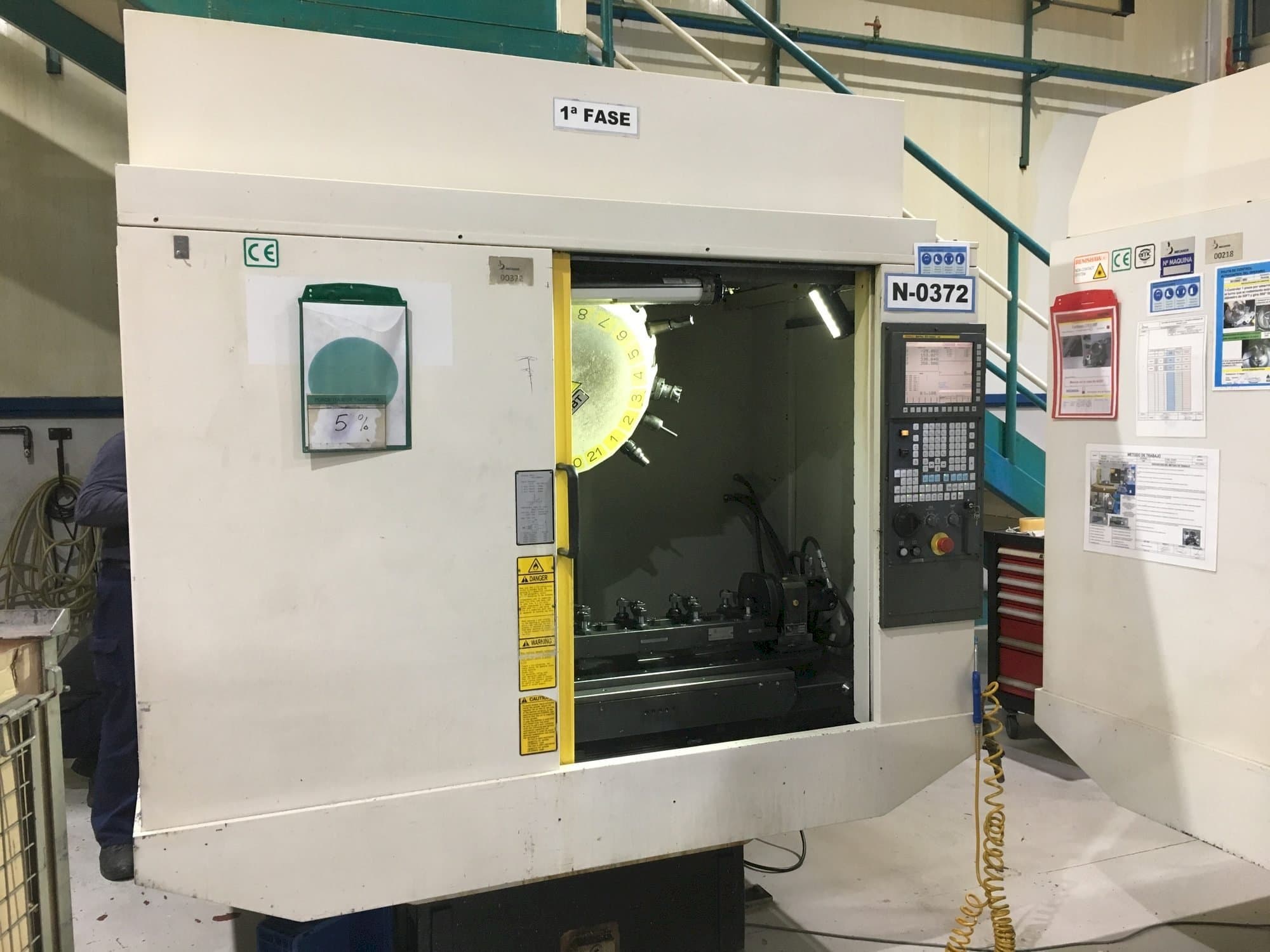 Frontansicht der FANUC Robodrill alfa-T21iEL  Maschine