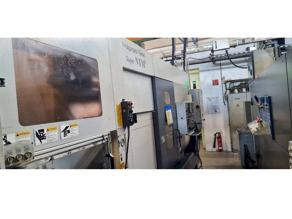 Frontansicht der NAKAMURA Super NTM³  Maschine