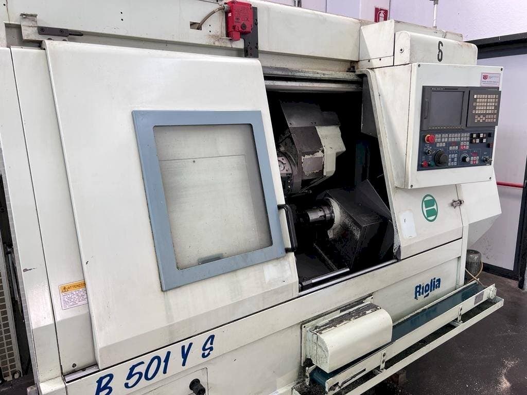 Frontansicht der Biglia B501YS  Maschine