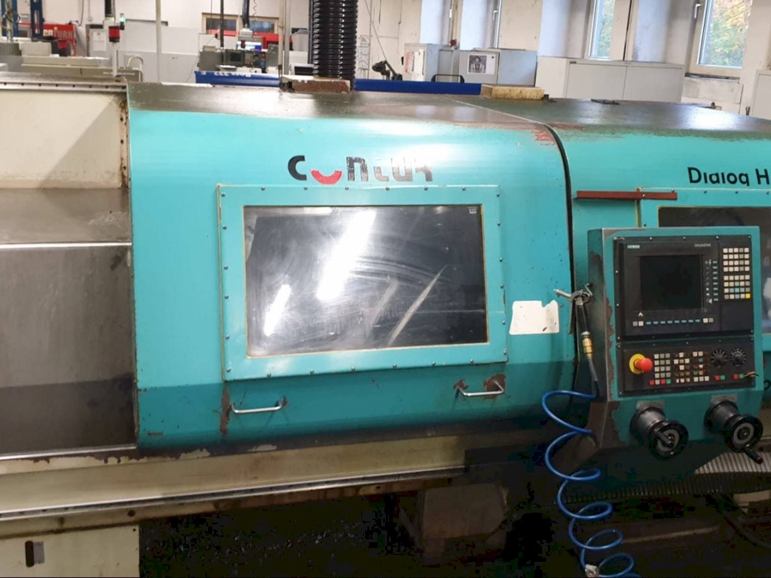 Frontansicht der Saeilo H560  Maschine