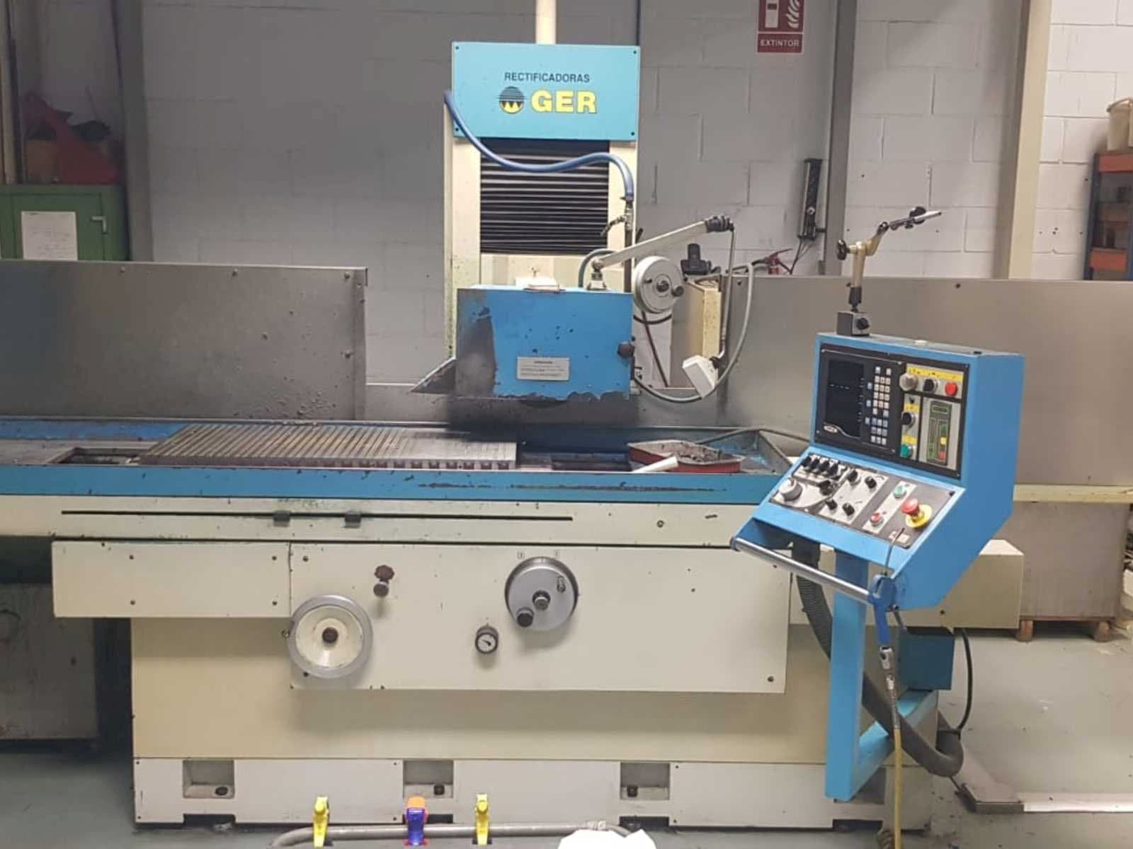 Frontansicht der GER S-100/50  Maschine