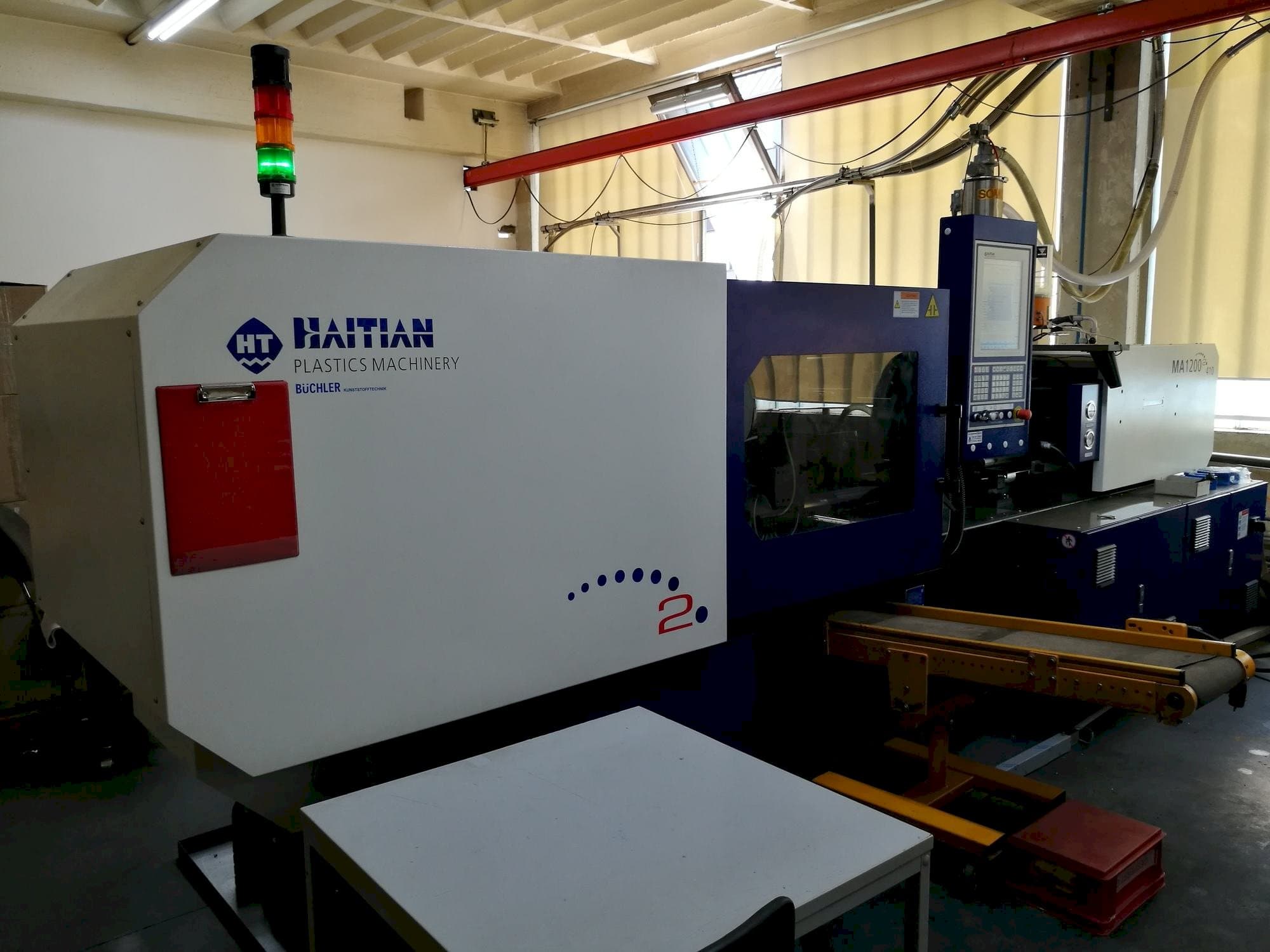 Frontansicht der HAITIAN Mars 2 - 1200  Maschine