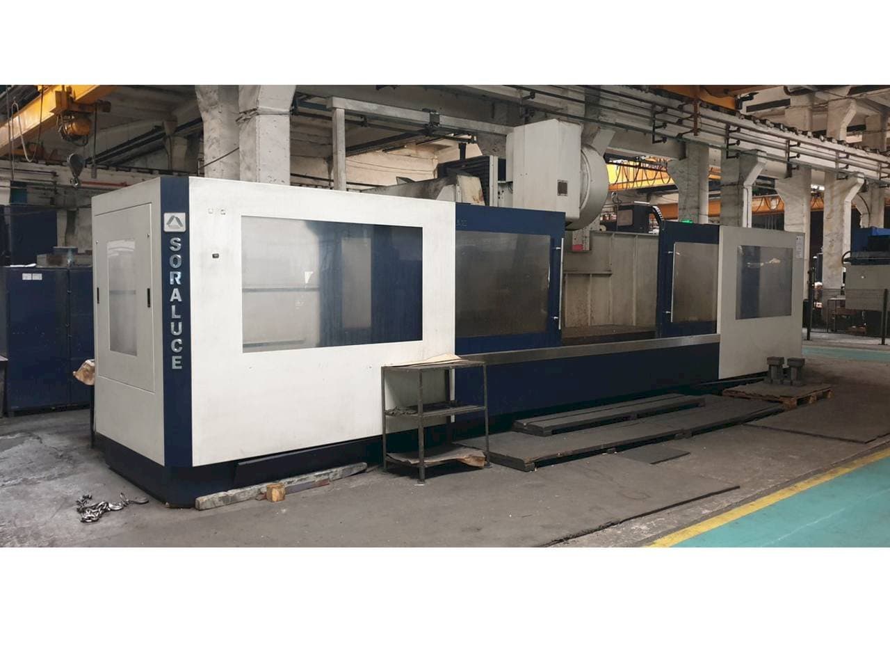 Frontansicht der Soraluce TA 35  Maschine