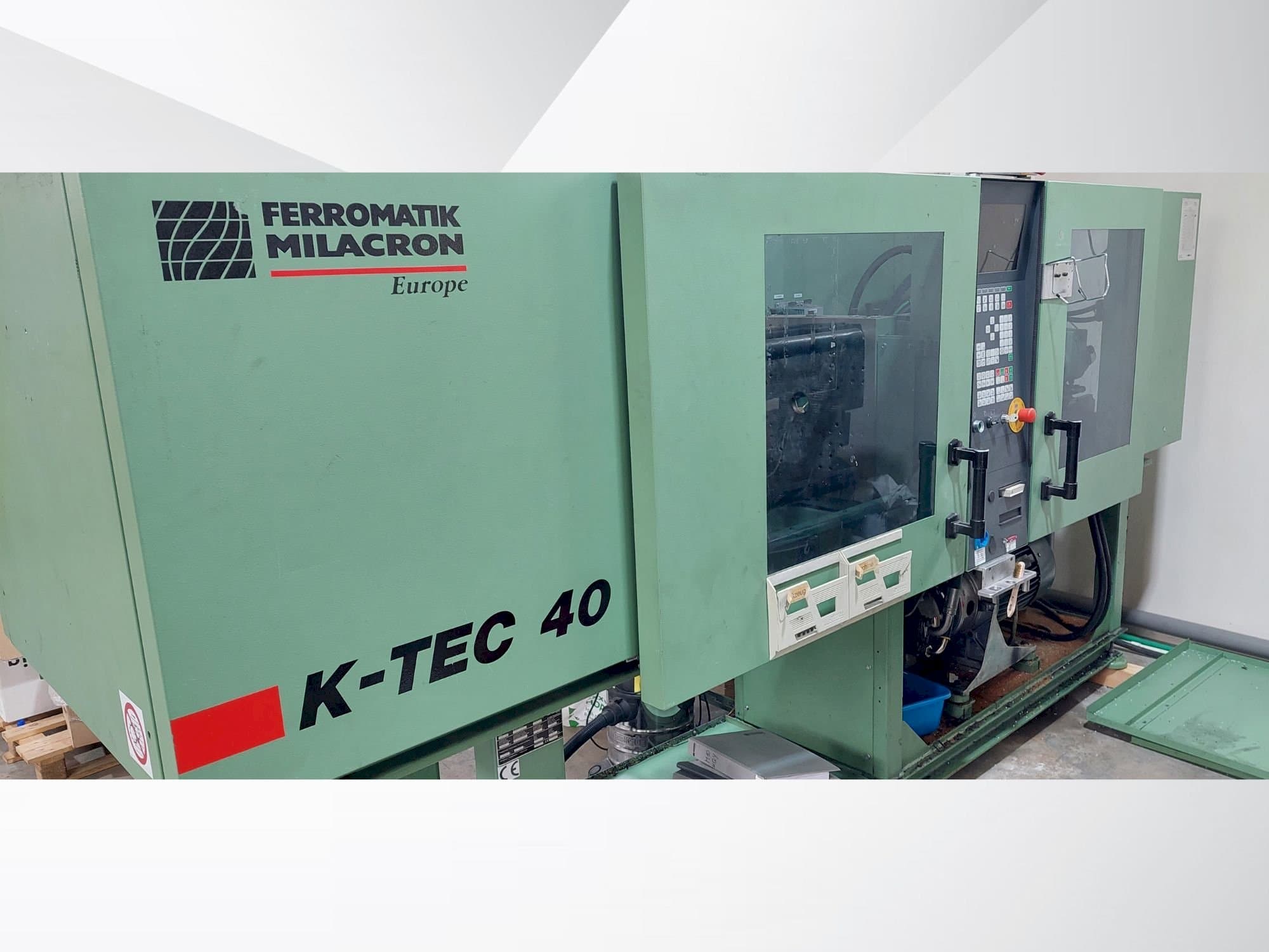 Frontansicht der FERROMATIK k-tec 40 S  Maschine