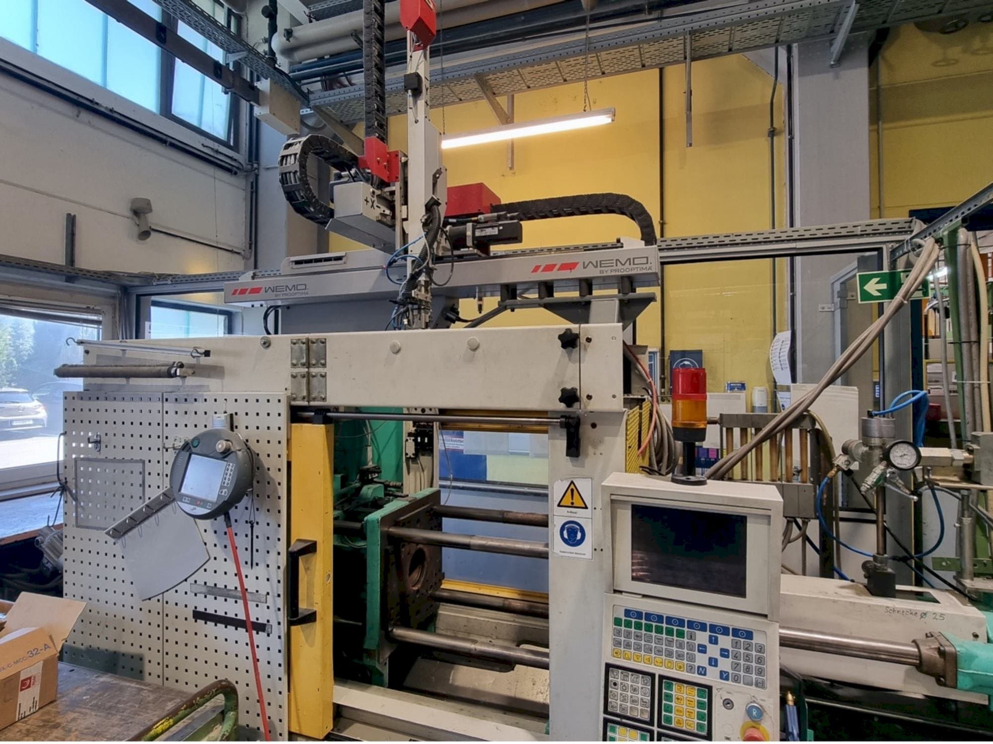 Frontansicht der Arburg ALLROUNDER Centex 270 C 500 - 250  Maschine