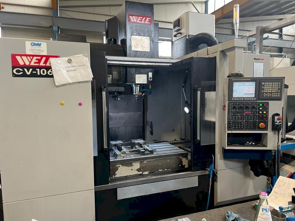 Frontansicht der Wele									 CV 1060  Maschine