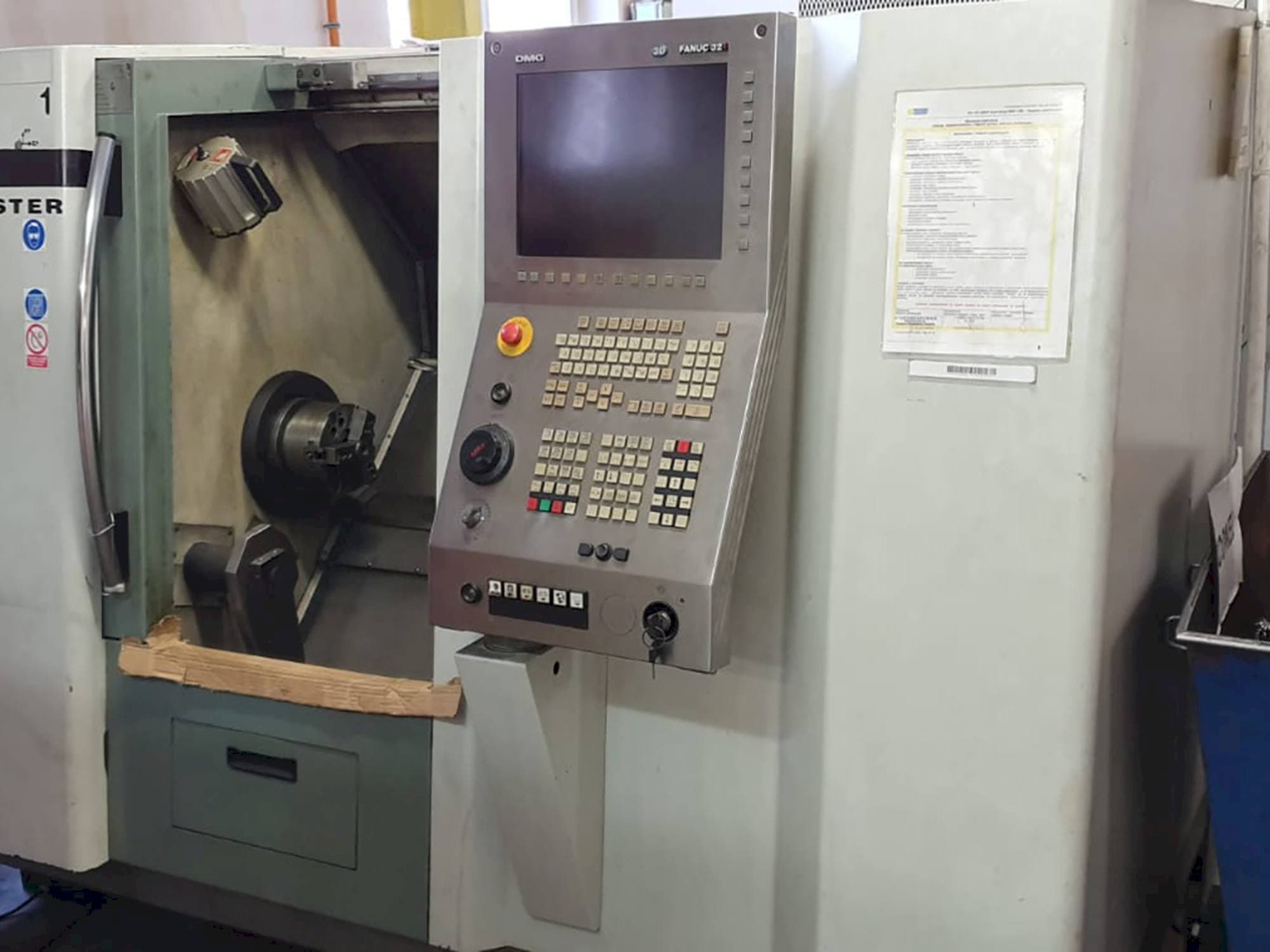 Frontansicht der Gildemeister CTX 210  Maschine