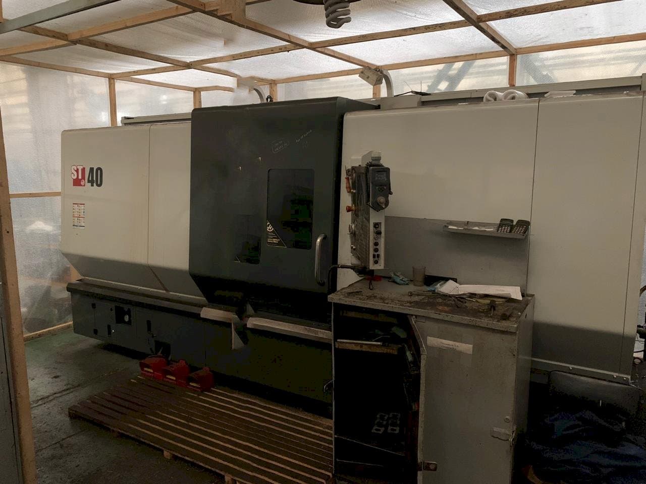 Frontansicht der HAAS ST-40  Maschine
