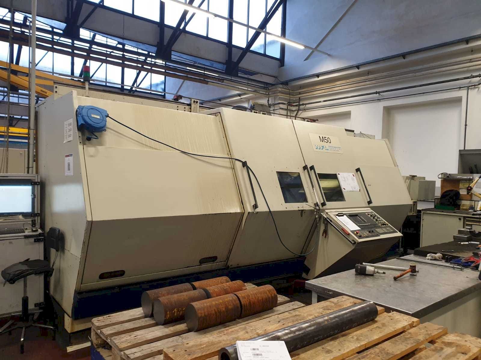 Frontansicht der WFL  M50  Maschine