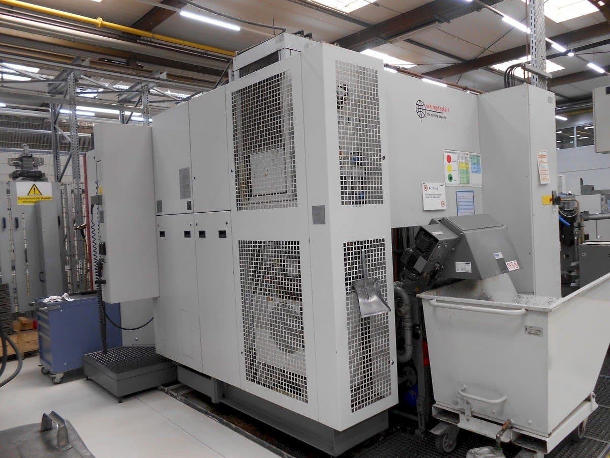 Linke Seitenansicht der Heckert HEC 500 D XXL  Maschine