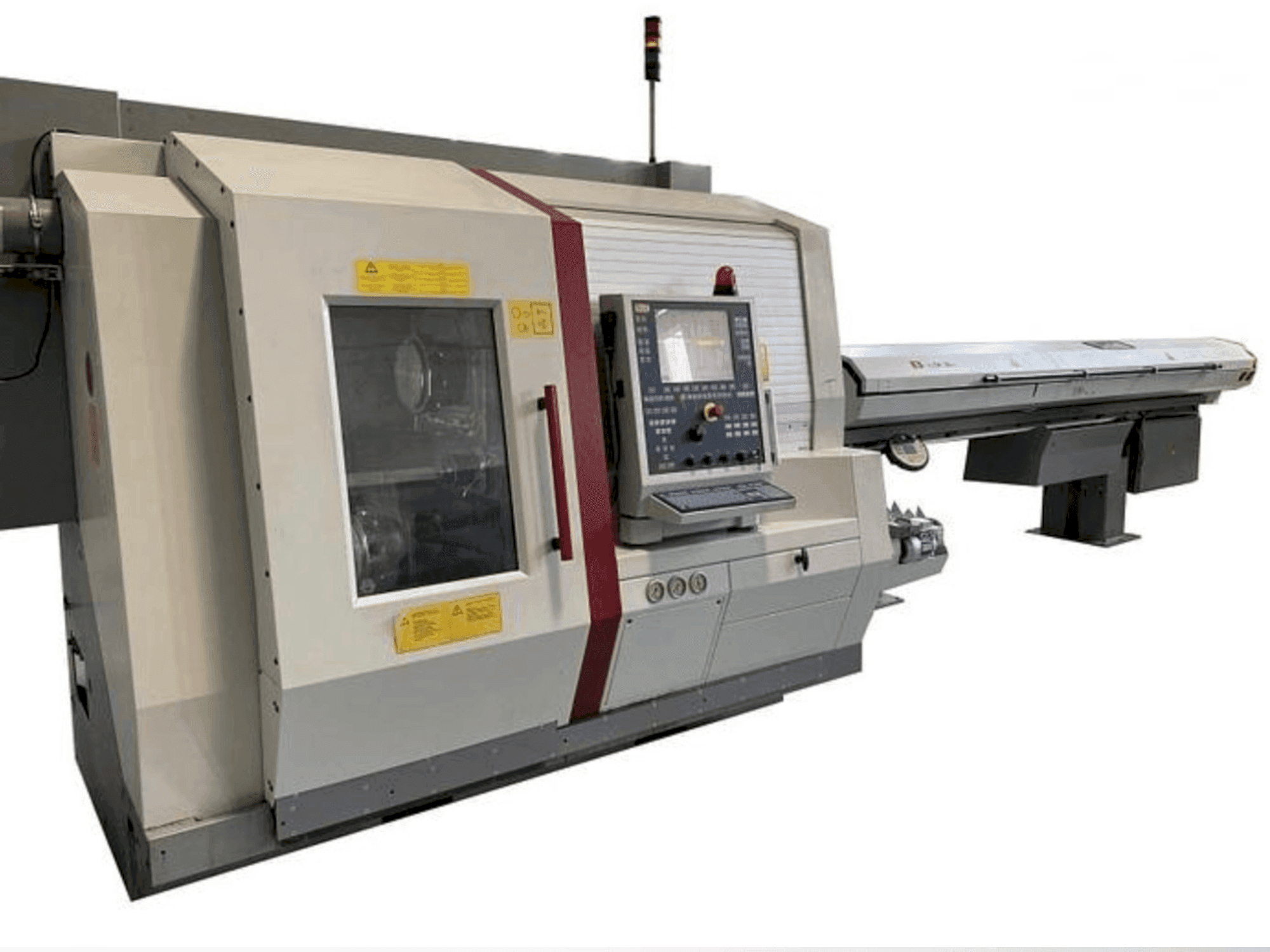 Frontansicht der TRAUB TNL 32-7  Maschine